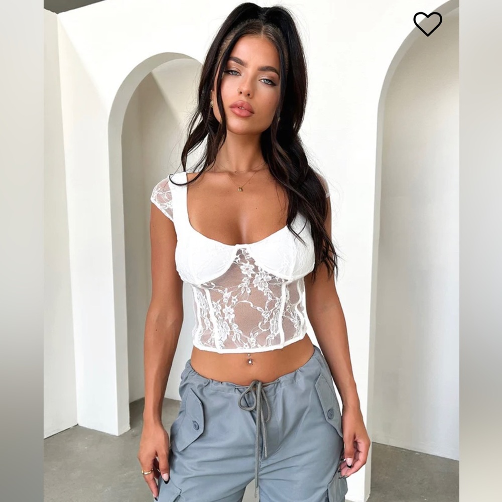 Zanna Crop-White ThatsSoFetch